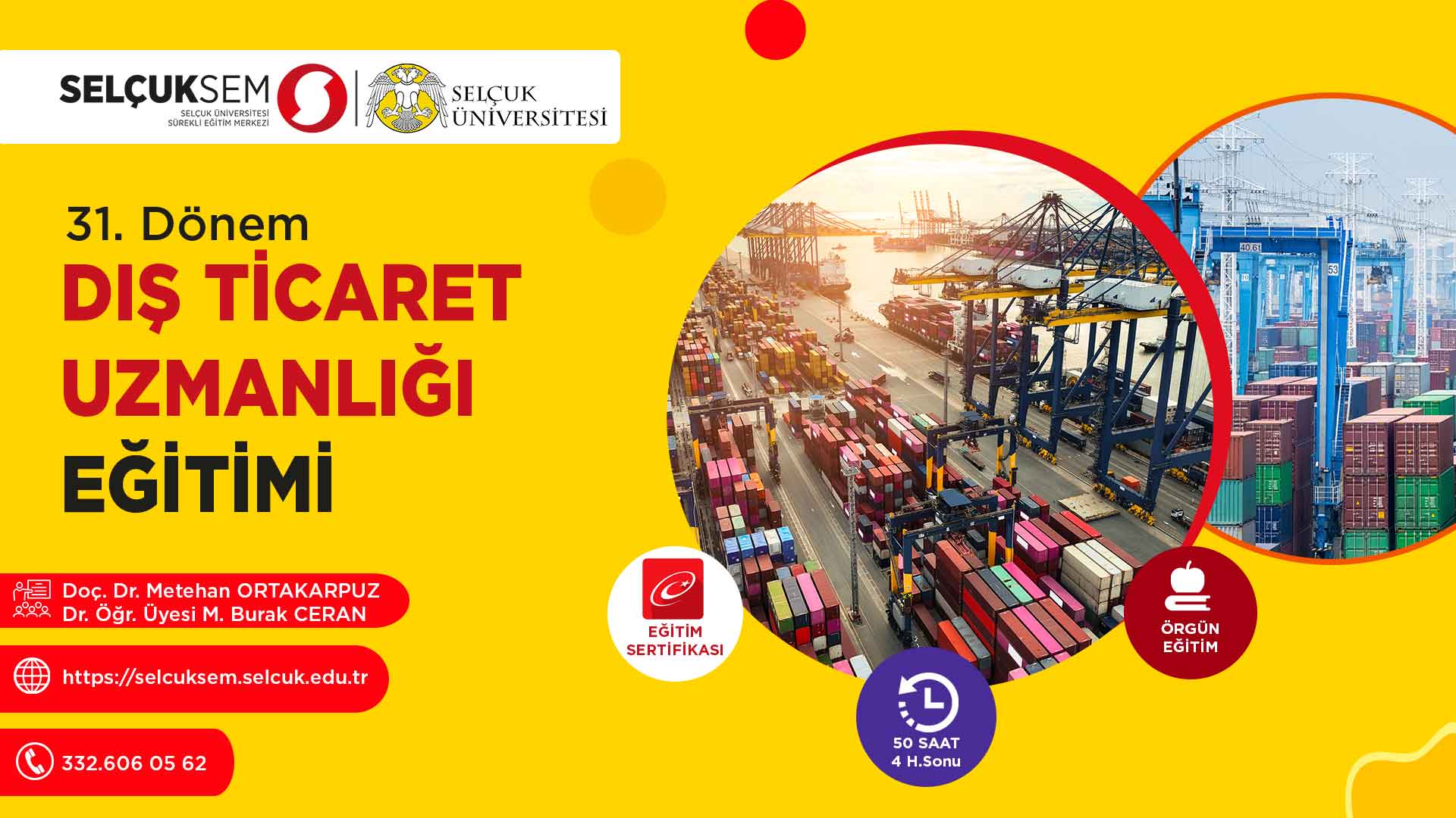 Dış Ticaret Uzmanlığı Eğitimi 